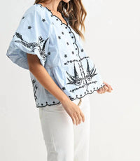 Joh - Juanita Lightweight Blouse Top
