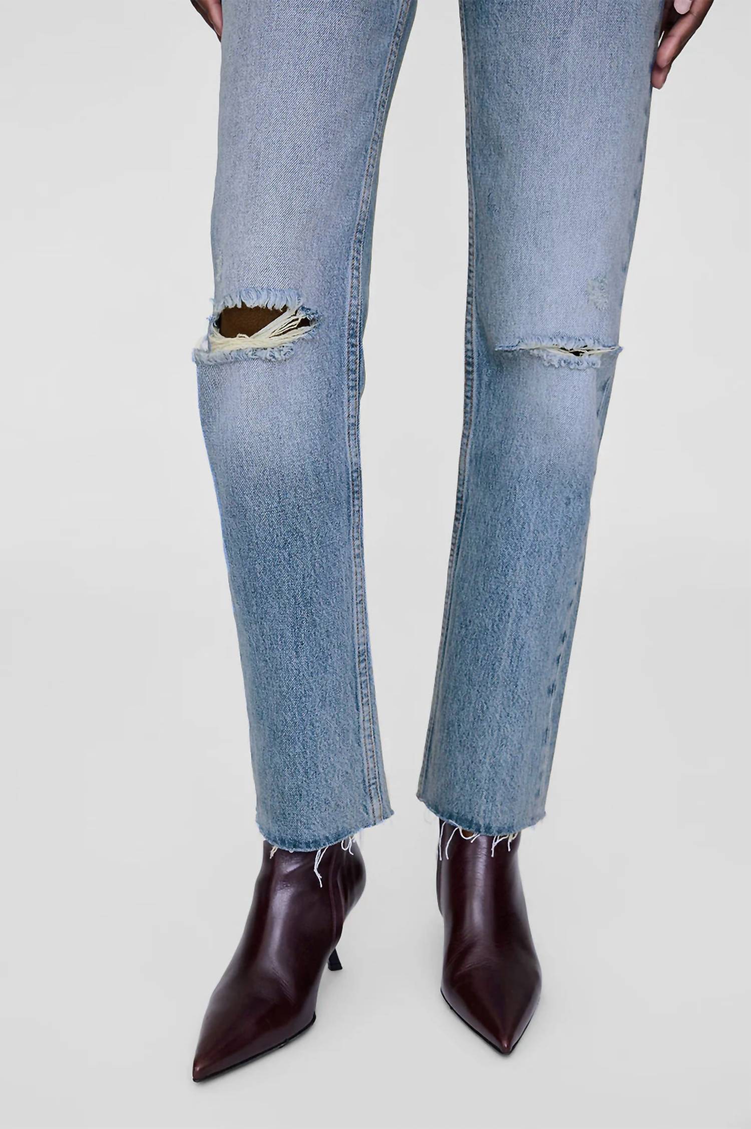 Anine Bing - Bruno Destructed Denim Jean