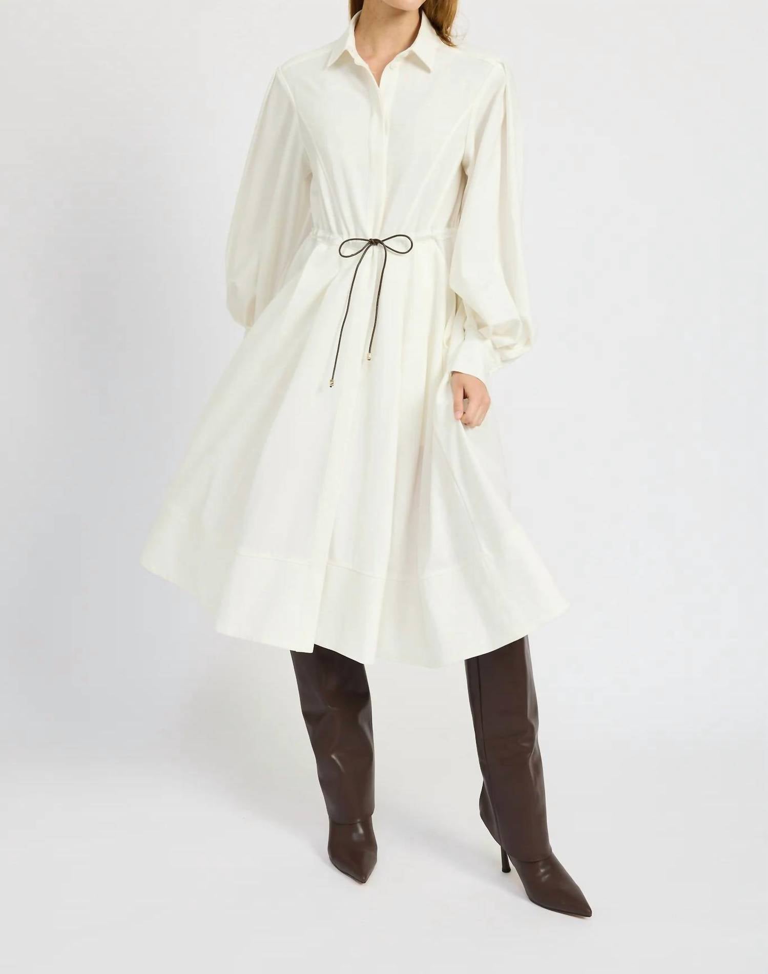En Saison - Darla Midi Shirt Dress