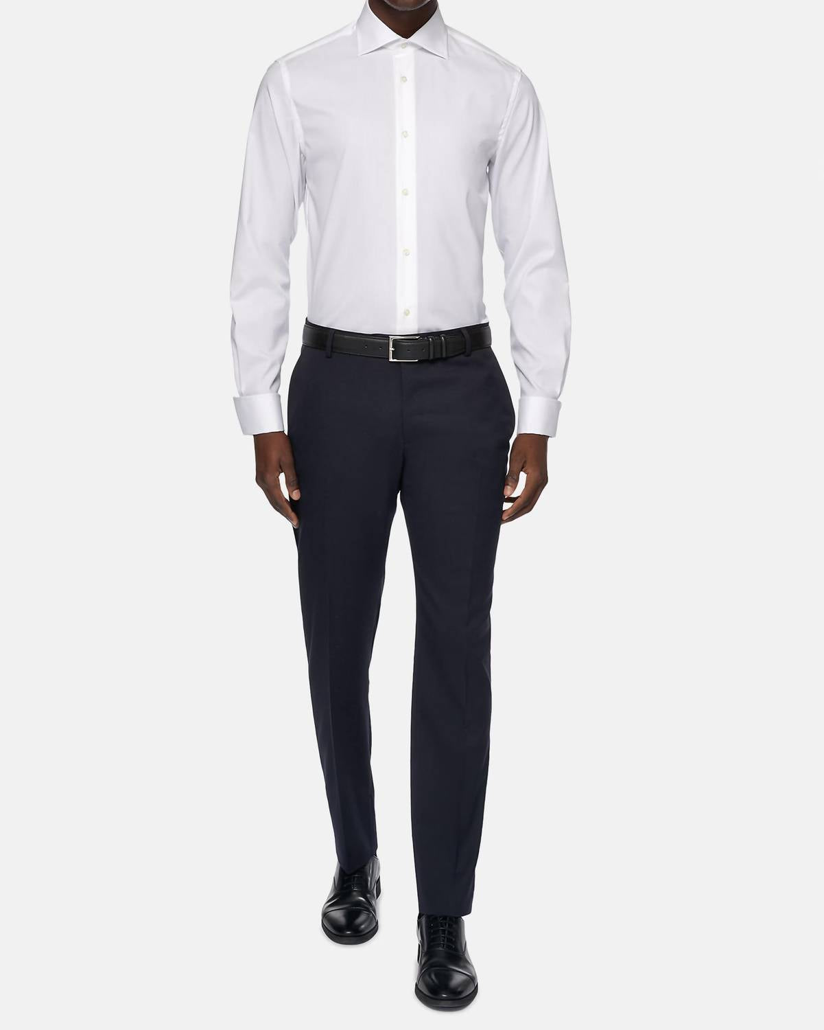 Boggi Milano - Tailored Fit Wool Dress Pants