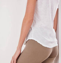 James Perse - Sheer Slub Crew Neck Tee