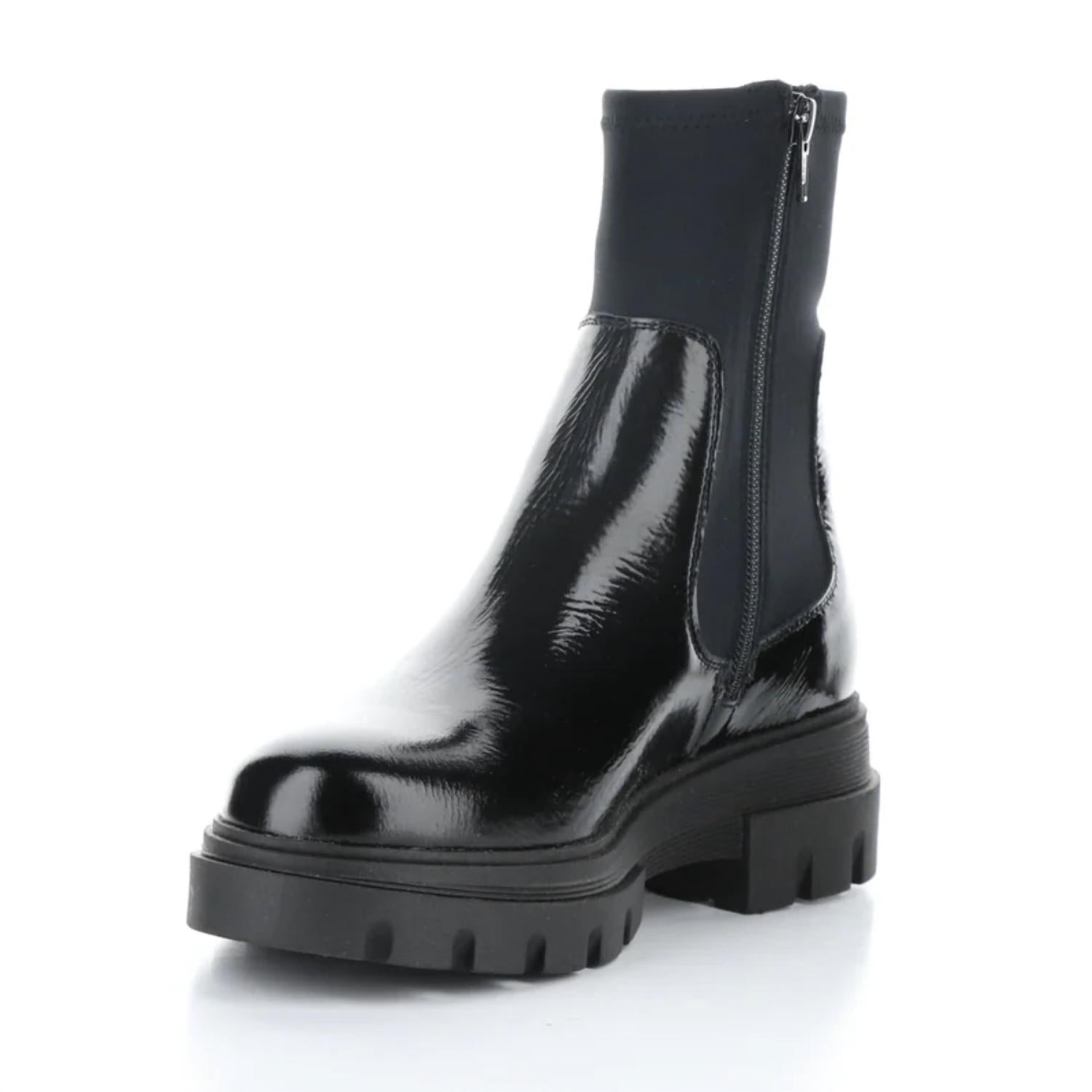 Bos. & Co. Women's Five Elasticated Boots in black - women's shoe - view 4