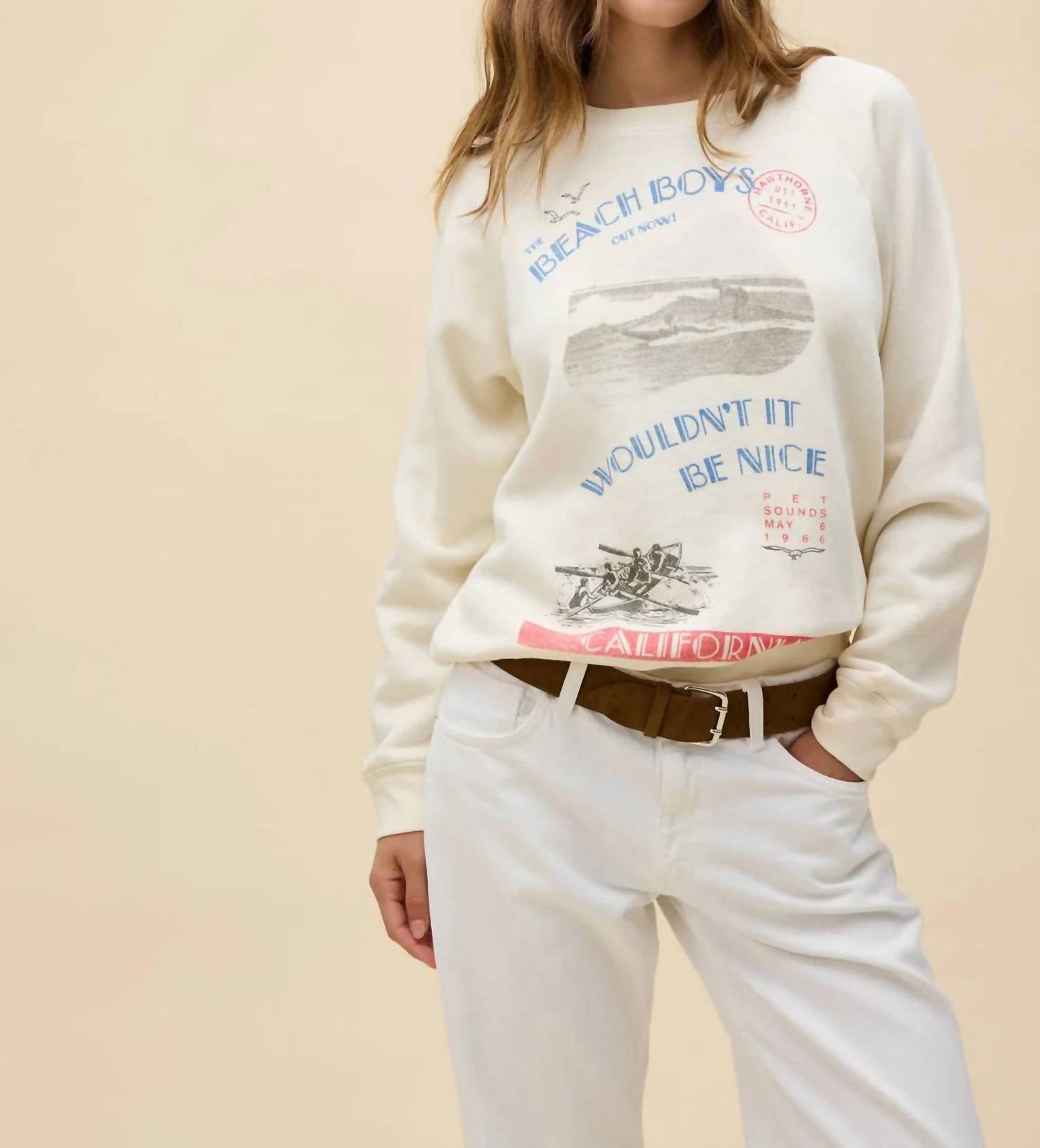 Daydreamer - Beach Boys Wouldn’t It Be Nice Sweatshirt