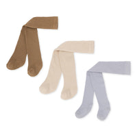Konges Sløjd - Girls Pointelle Tights - 3-pack