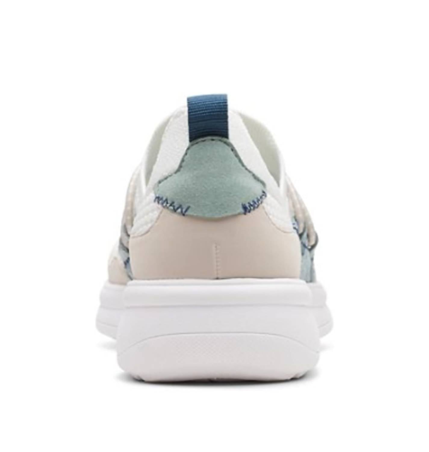 Clarks Women's Ezera Run Loafer in white combi - women's flats - view 5