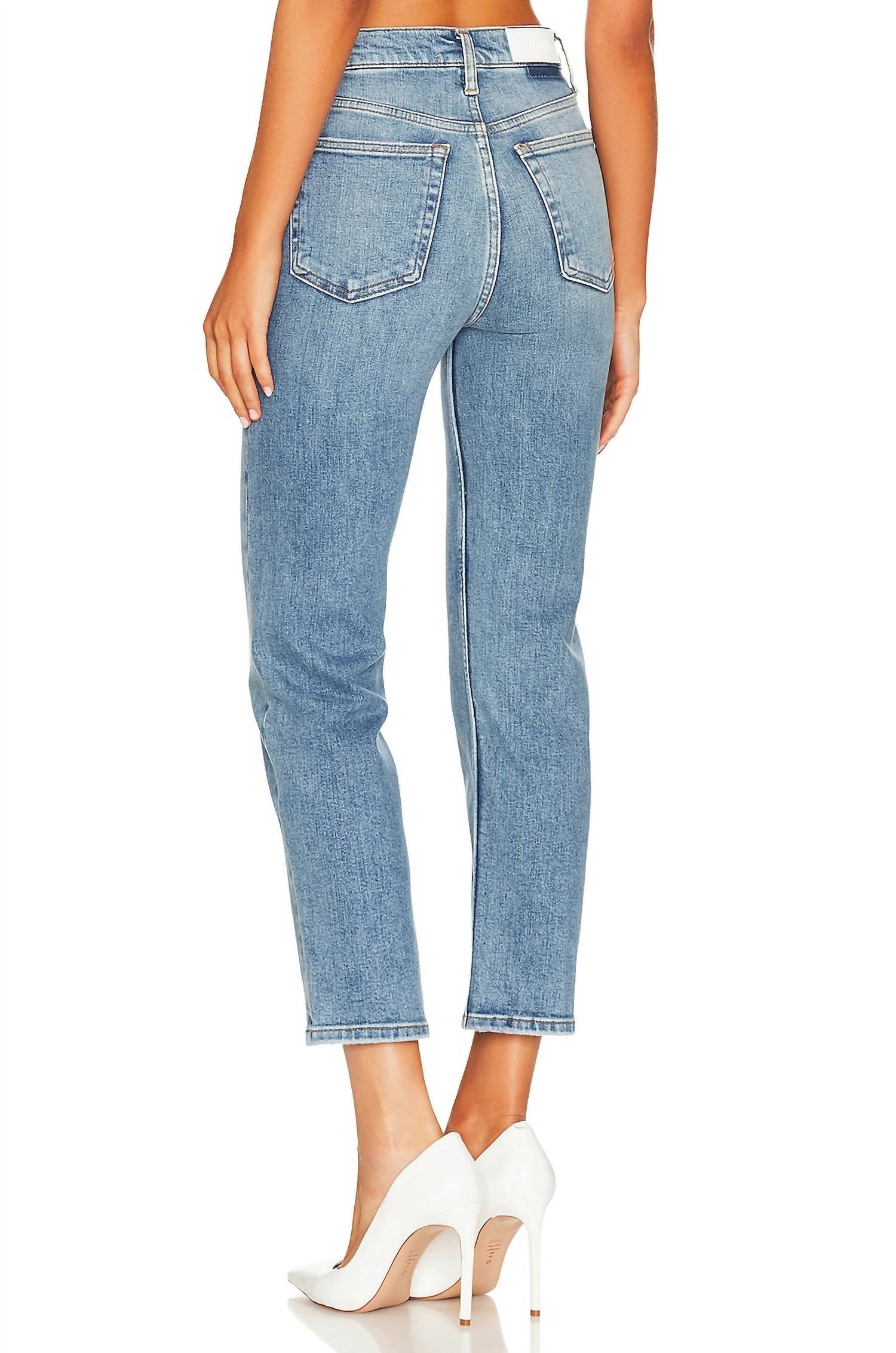 Re/Done - 70S STOVE PIPE JEANS