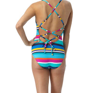 Anne Cole - X-Back Lingerie One Piece Swimsuit