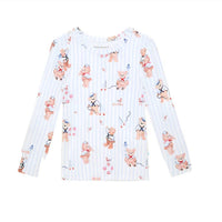 Posh Peanut - Kids Captain Theo Classic Pajama Set