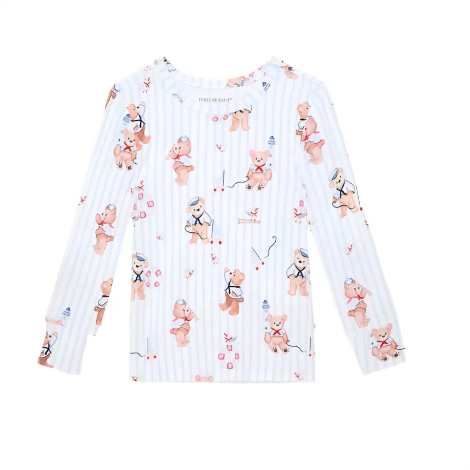 Posh Peanut - Kids Captain Theo Classic Pajama Set