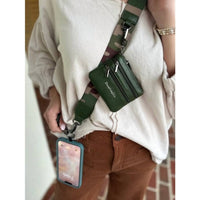 Save The Girls - Women's Clip & Go Phone Purse Crossbody Strap Zippered Pouch