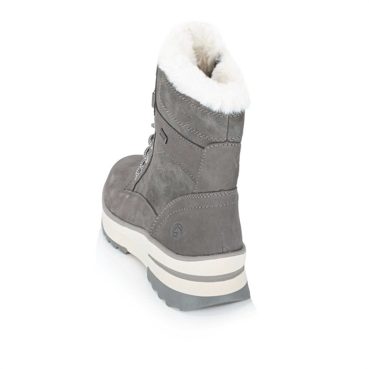 Remonte Women's Ankle Boots in grey combination - women's shoe - alternate view
