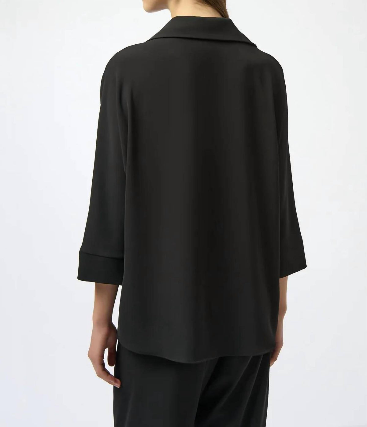 Joseph Ribkoff - Printed Scarf Boxy Top
