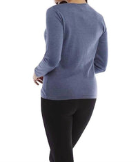 Long Sleeve Scoop Neck Top