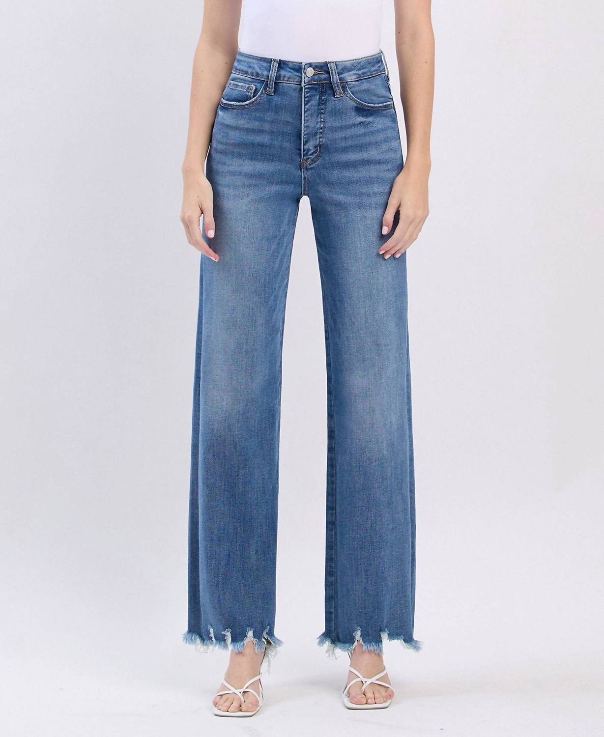 Lovervet - Alessia Tummy Control 90's High Rise Loose Jeans
