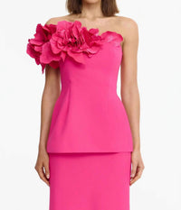 Acler - Frant Top And Garlands Skirt Set
