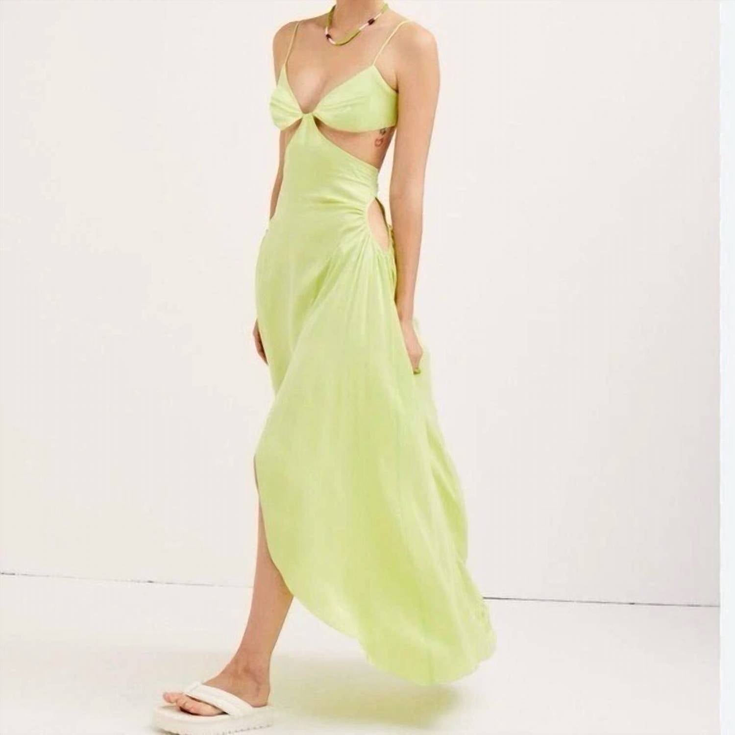 For Love & Lemons - Toni Cut Out Maxi Dress