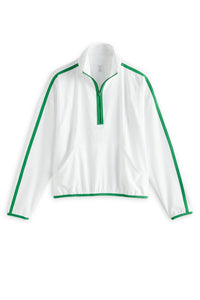 Beyond Yoga - Contrast Half Zip Pullover