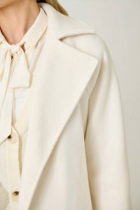 Mystree - Lapel Collar Robe Coat