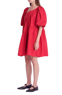 English Factory - Asymmetric Poplin Sadie Dress