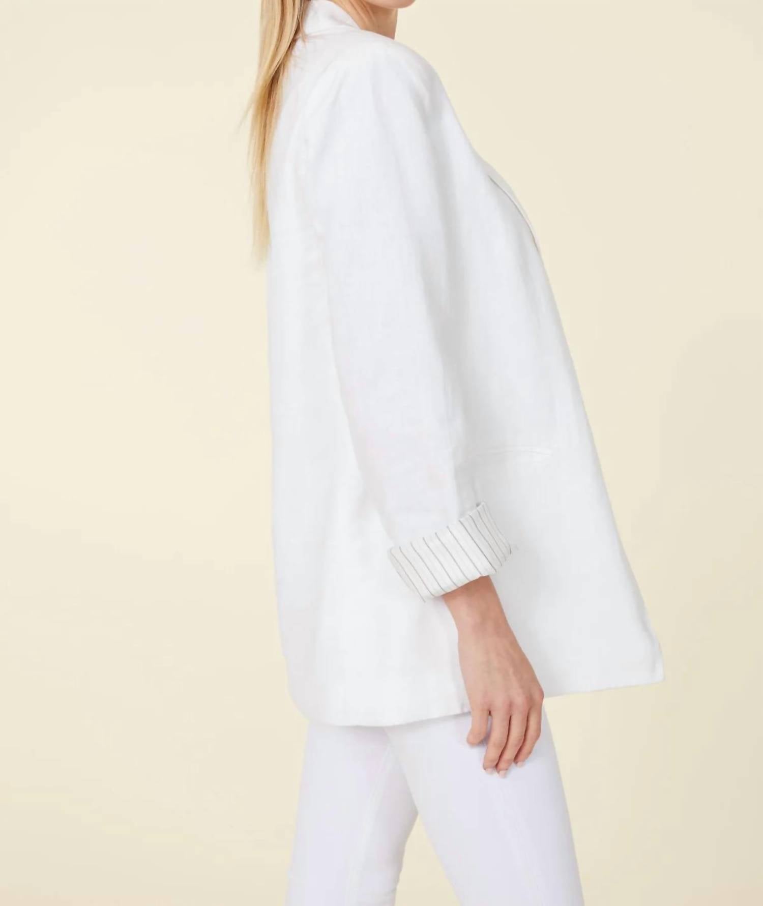 Dolce Cabo - Oversized Linen Blazer