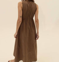 Deluc - Rubbens Poplin Sleeveless Maxi Dress