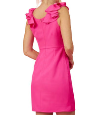 Fascination - Ruffle V-Neck Dress
