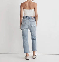 B Sides - Stowe Jean With Hand Embroidery
