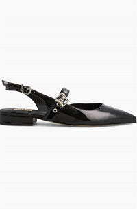 Mia - Women's Aree Patten Slingback Flats