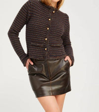 Sprwmn - Stripe Cashmere Ingrid Jacket