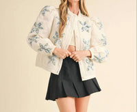 &Merci - Floral Quilted Patchwork Jacket