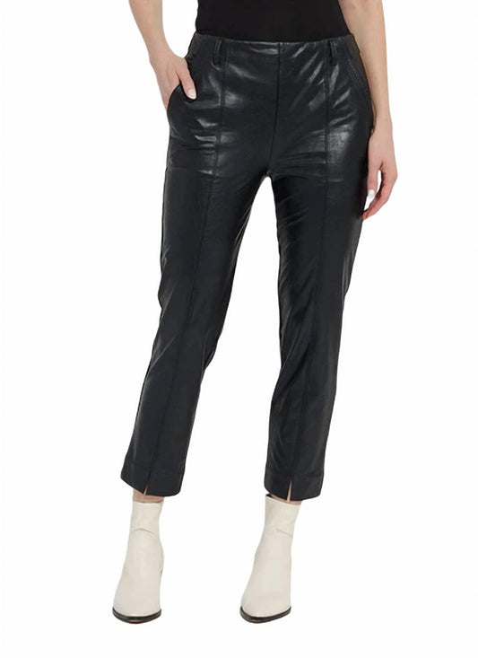 Lysse - Andrea Crop Vegan Leather Trouser