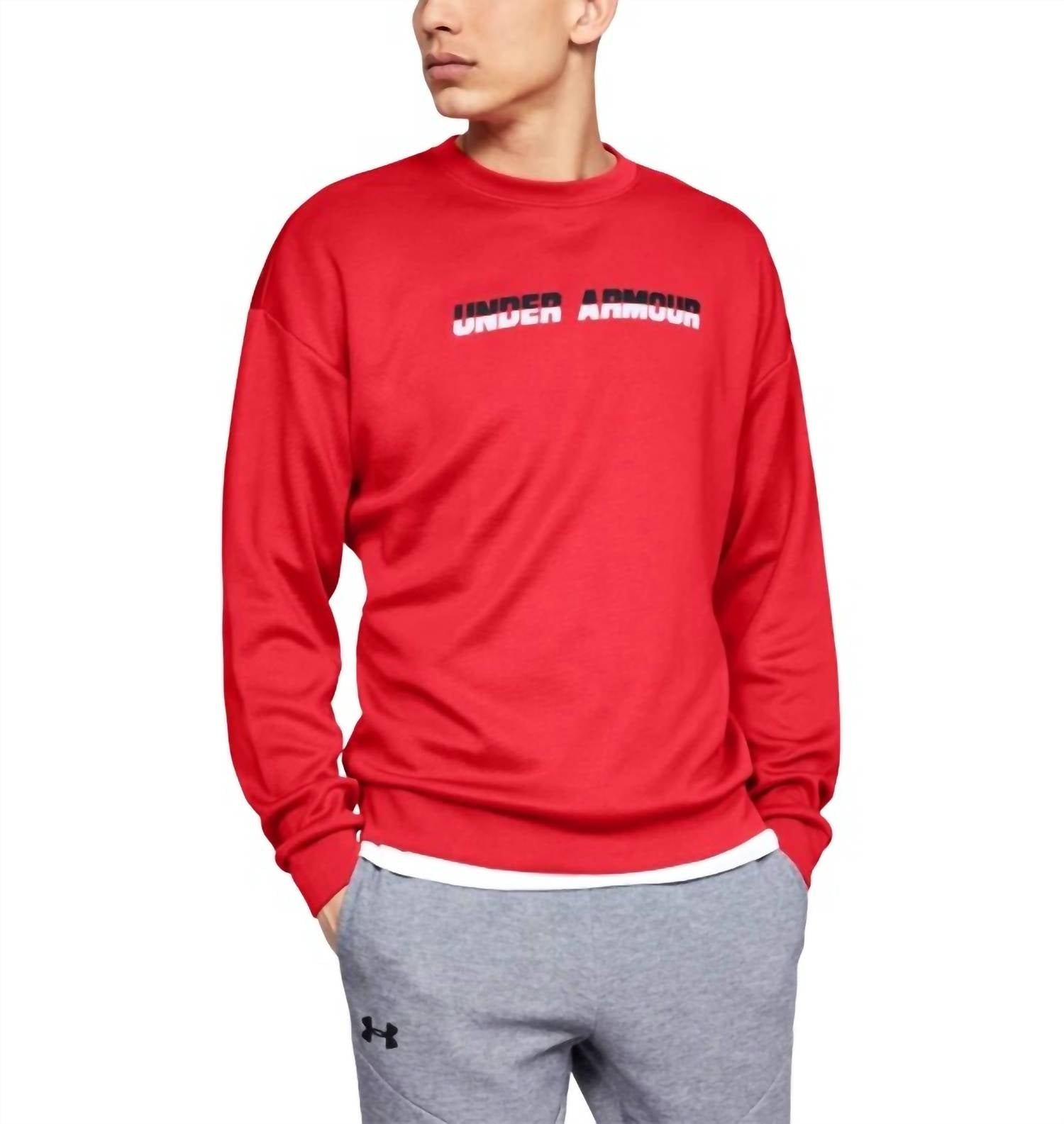 Under Armour - Always On Double Knit Crew Sweatshirt