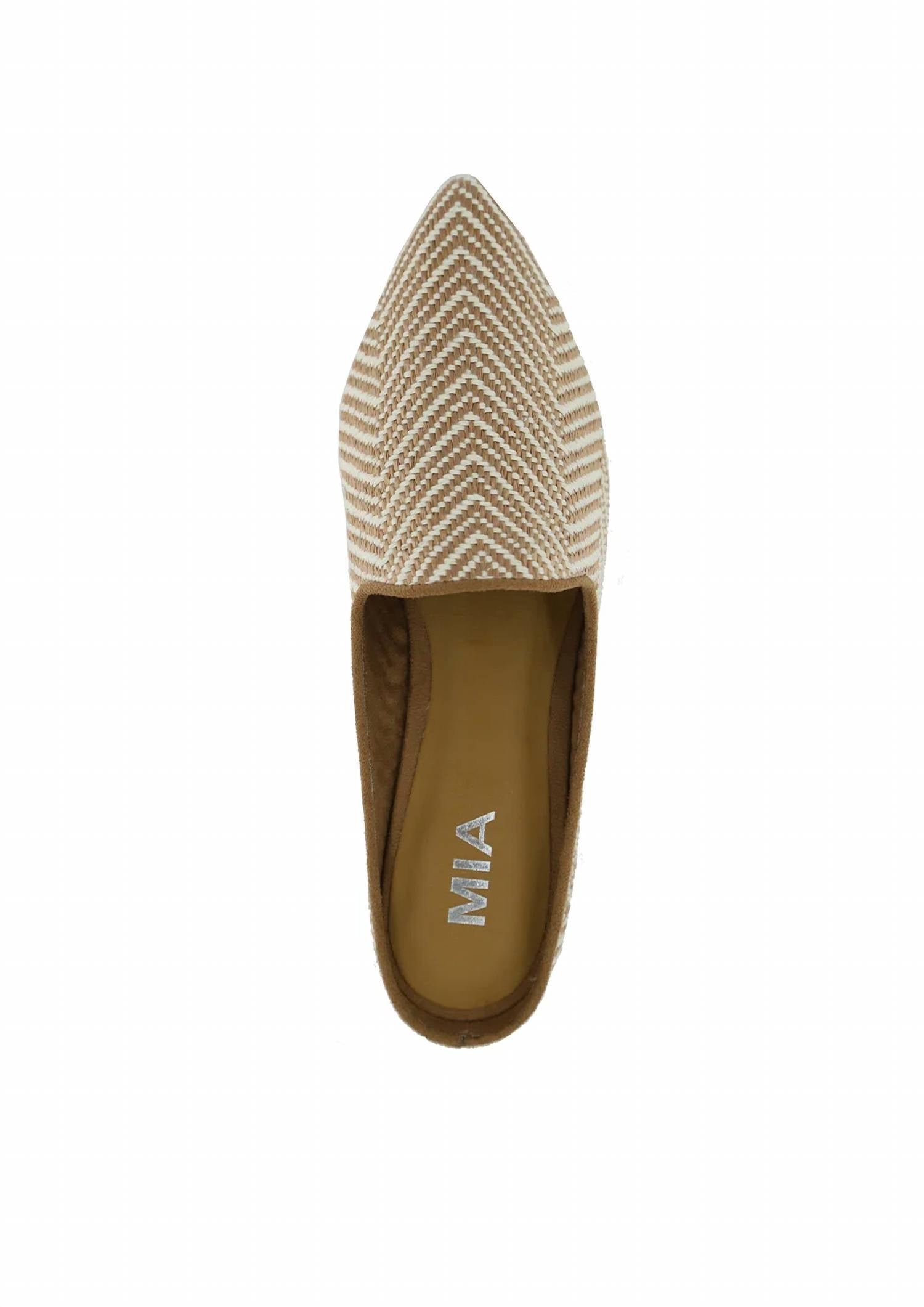 Mia Shoes - Women's Joanna Raffia Mule