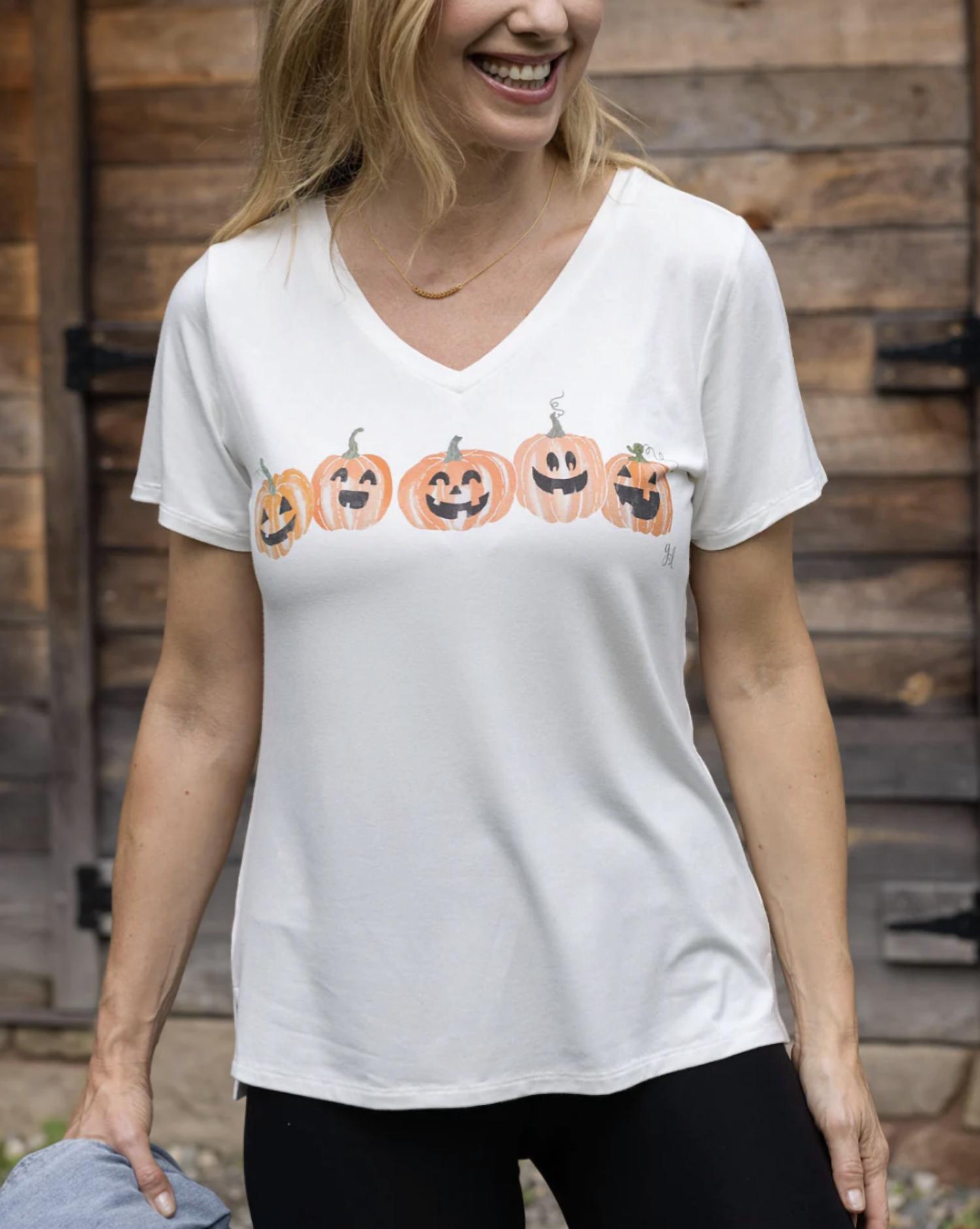 Grace & Lace - Pumpkin Graphic Tee