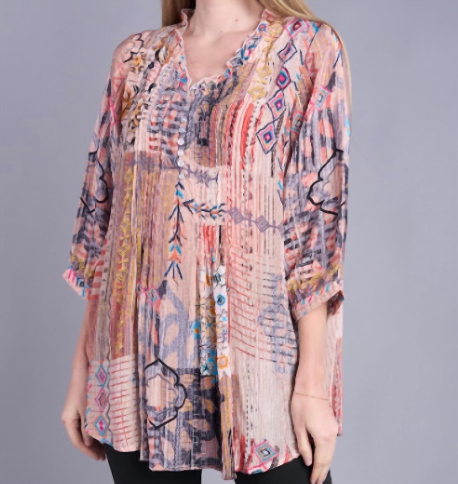 Shana Apparel - Ruched Tunic