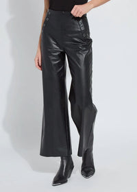 Lysse Grommet Pocket Vegan Pant in black - women's pants