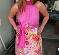 Jade - Halter Midi Dress