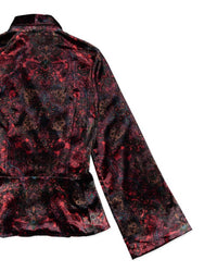 L'Agence - Olive Wrap Blouse