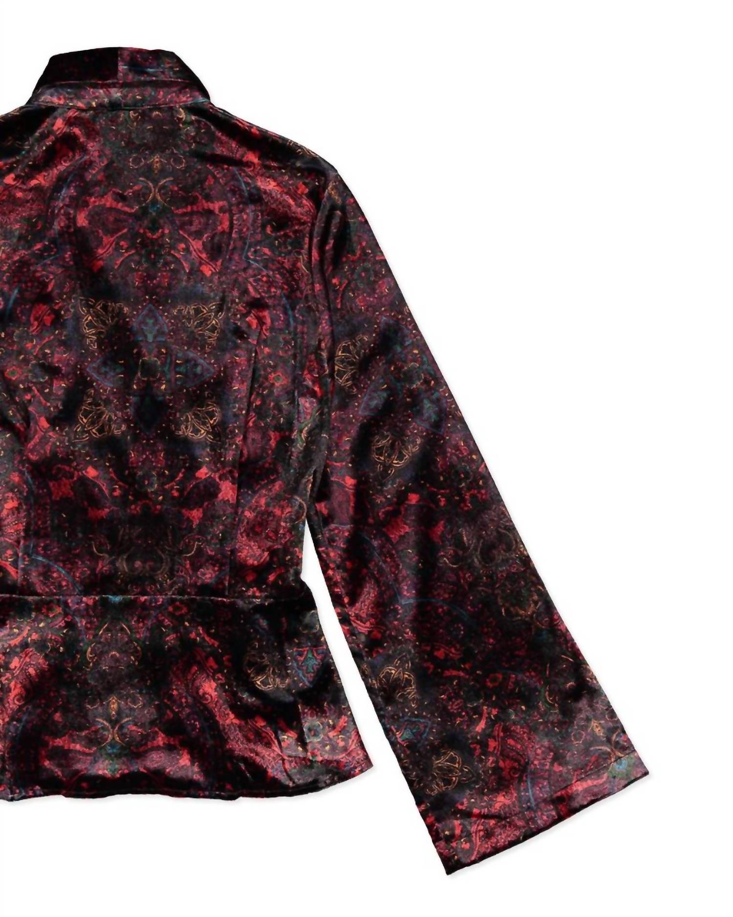 L'Agence - Olive Wrap Blouse