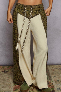 Pol - Thermal With Animal Printed Pants