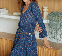 The Fox And The Mermaid - Block Printed Dress