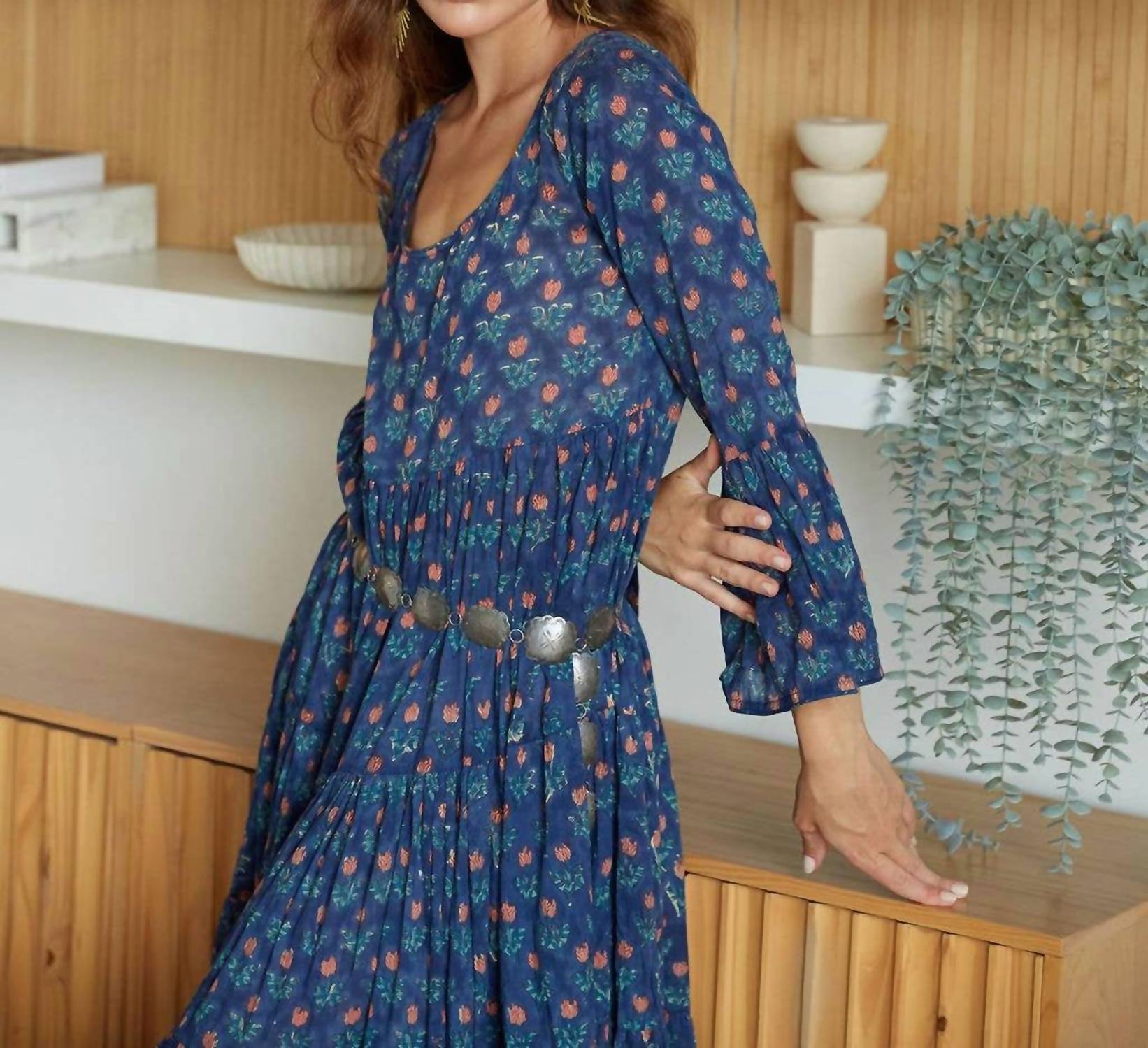 The Fox And The Mermaid - Block Printed Dress