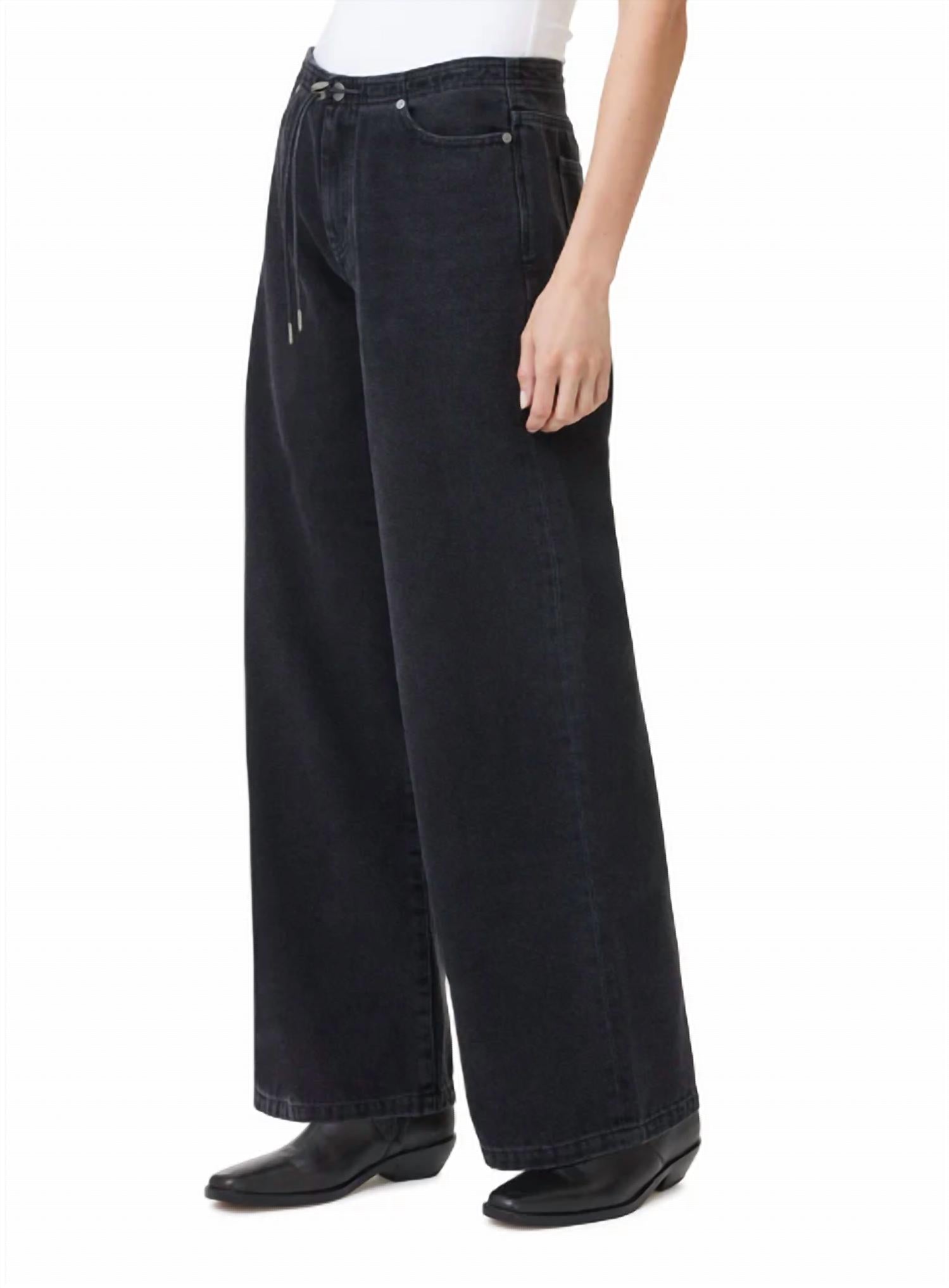 Habitual - Jade Drawstring Wide Leg Jeans