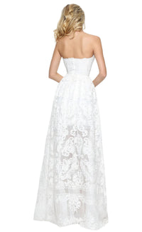 Sherri Hill - Strapless Long Prom Dress