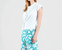 Clara Sunwoo - Drape Neck Loop Front Top