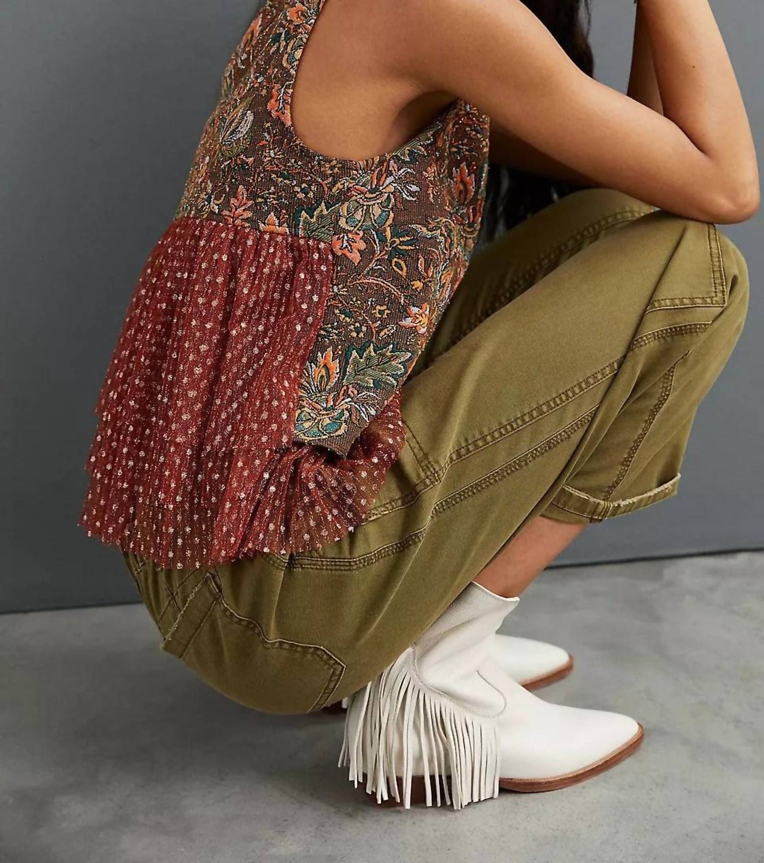 Eva Franco - Jacquard Sleeveless Top