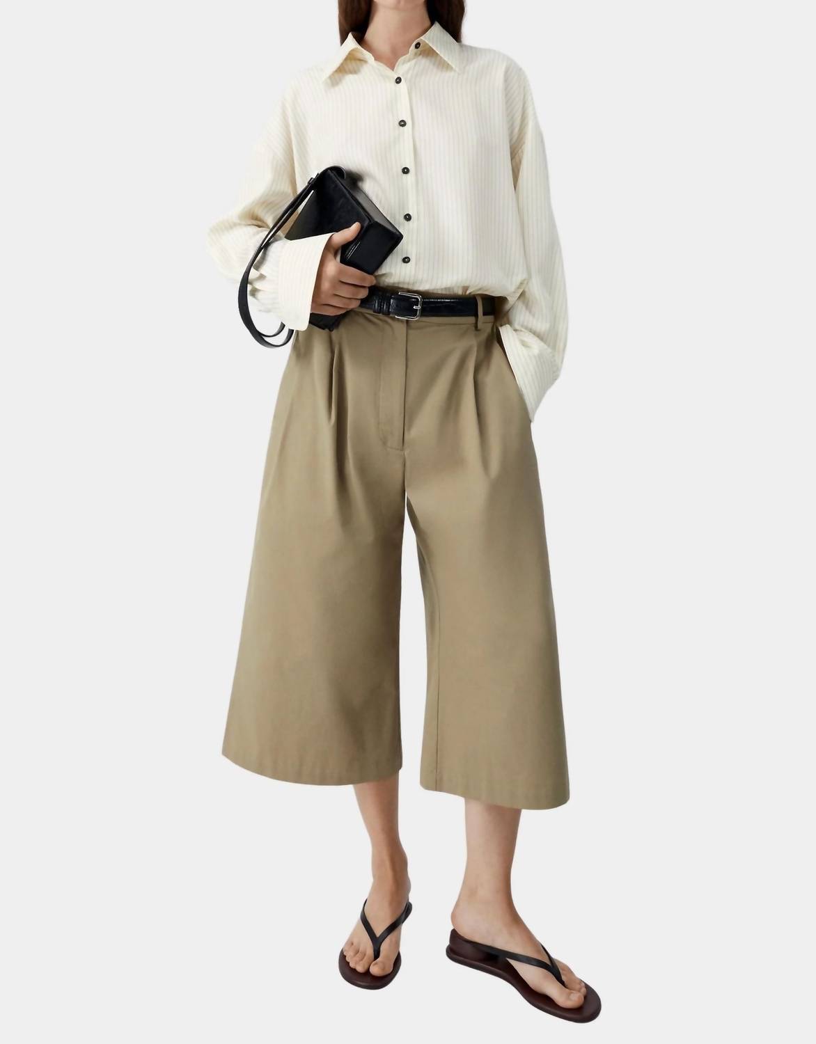 Cordera - Cotton Capri Pants