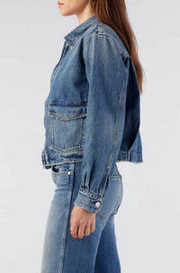 Amo - Sally Boxy Fit Denim Jacket