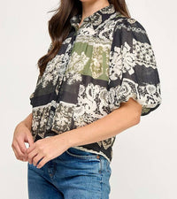 Ellison - Zooey Button Down Blouse