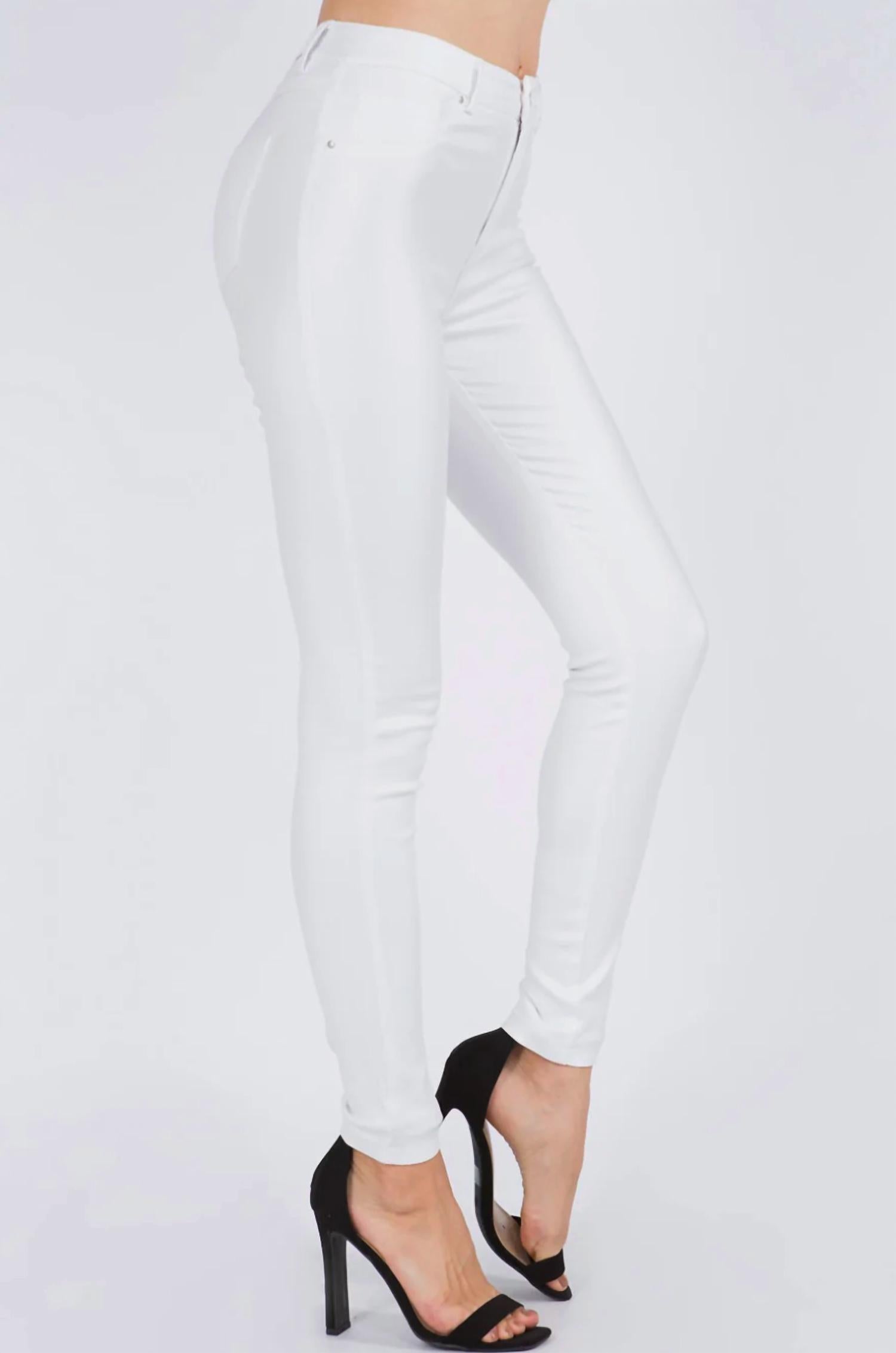 Cheri Coated Skinny Jeans